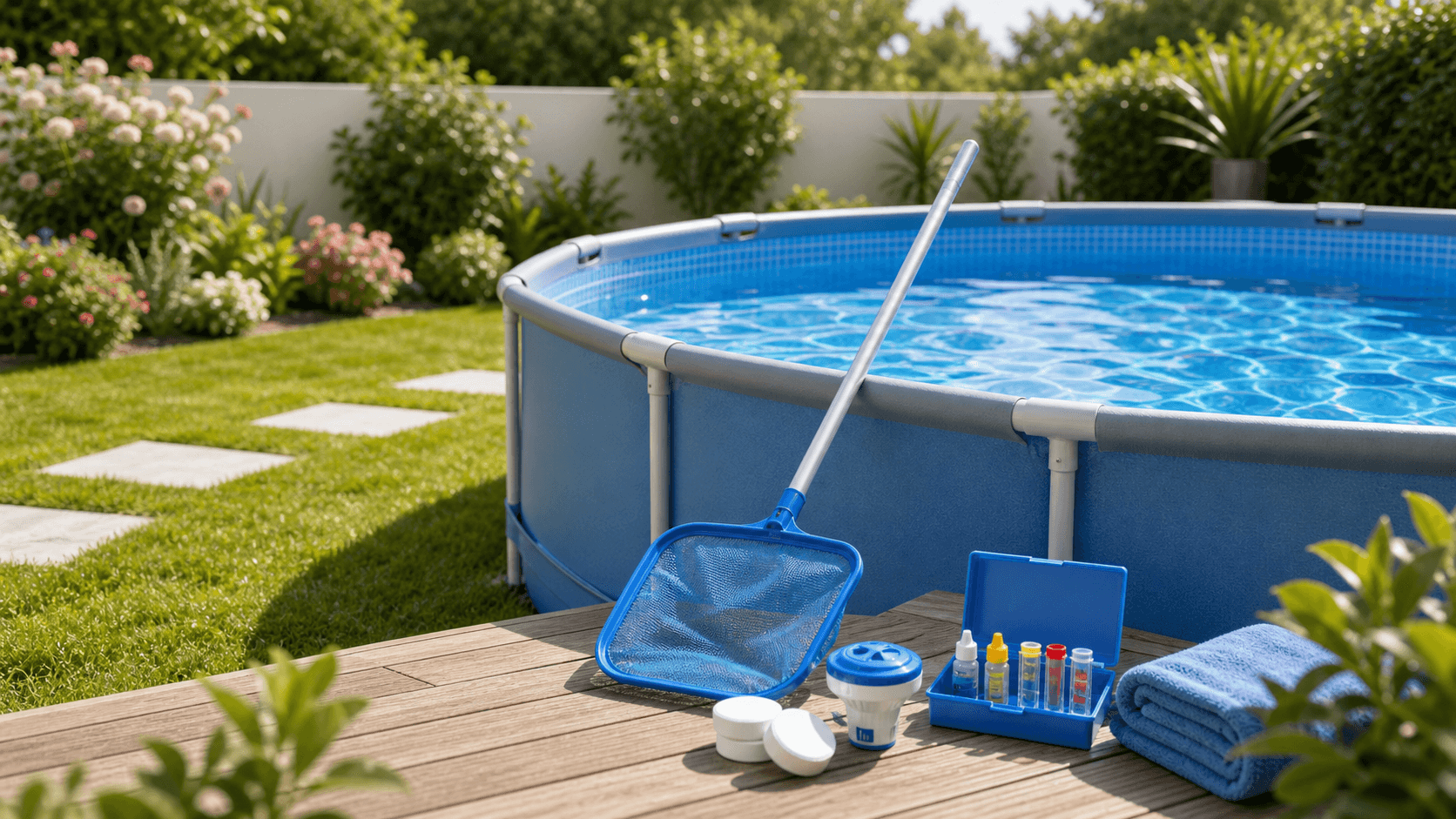 Entretenir sa piscine hors-sol facilement