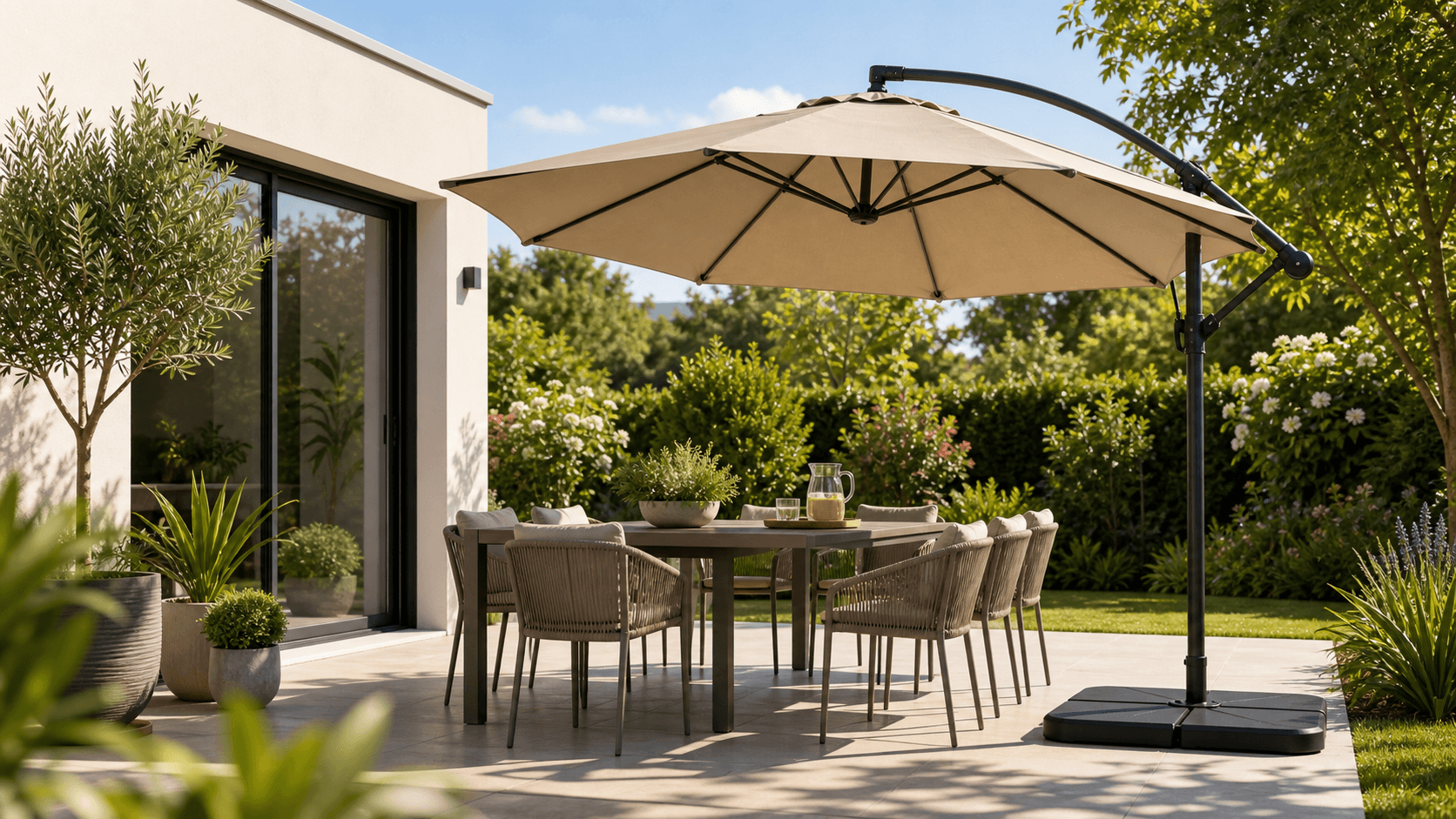 Ombre et fraîcheur : bien choisir son parasol